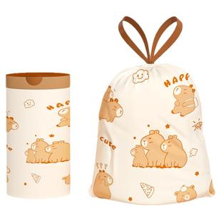 垃圾袋家用加厚手提式特厚超可爱车载厨房专用清洁袋免撕大号抽绳