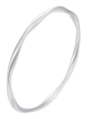 【生日礼物】周大生纯银实心手镯