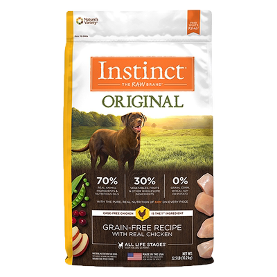 【自营】Instinct天然百利进口主食全犬狗粮22.5磅