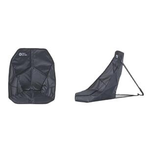 日本进口fieldrecord轻量化ul登山徒步户外碳纤维靠背折叠椅坐垫