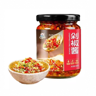 饭扫光剁椒酱 200gx1瓶