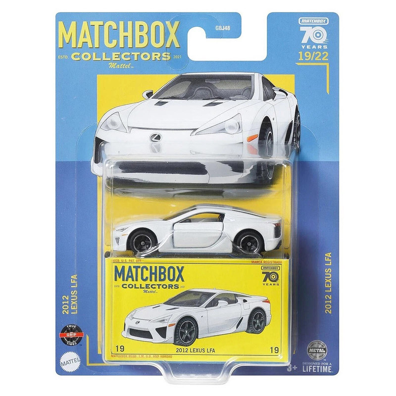 火柴盒玩具合金跑车70周年