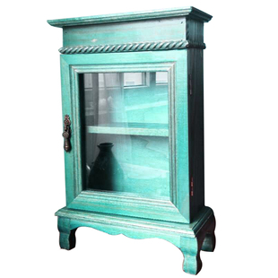 zakka玻璃防尘收纳架子桌面日式多功能收纳盒家用茶几桌面置物架