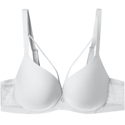 光面comfit性感交叉聚拢上托文胸