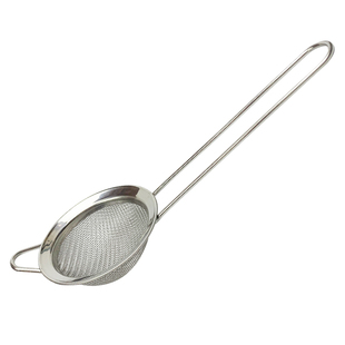 筛网漏勺DIY手工植草工具漏口直径7cm单耳带手柄沙盘草粉树粉播撒