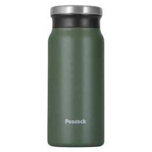 日本孔雀保温杯男款便携咖啡杯随行杯316不锈钢外出携带新款400ml