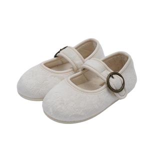 TOPSTAR儿童棉鞋女宝过年鞋软底秋冬鞋宝宝公主鞋加绒女童毛毛鞋