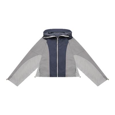 icree三色拼接轻薄防晒衣女