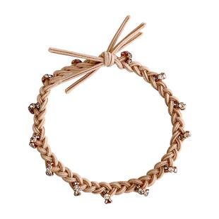 高马尾头绳2026新款高端发圈高弹力耐用女生扎头发绳成人皮套头饰