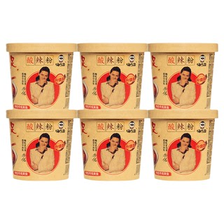 顺心嗨吃家明星酸辣粉桶装方便面速食夜宵正宗红薯粉丝官方旗舰店