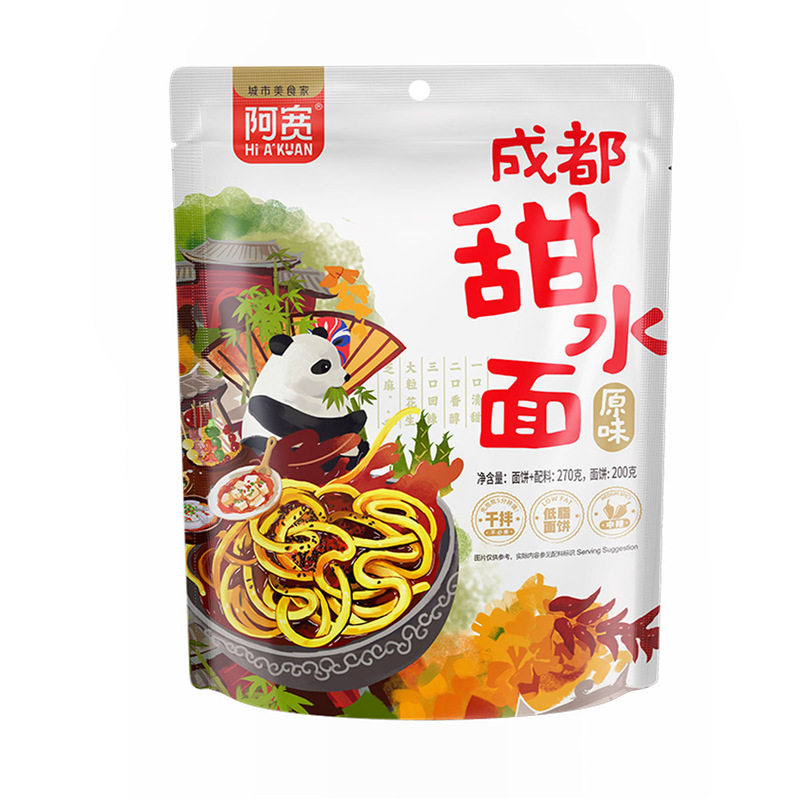 阿宽甜水面成都地道风味袋装