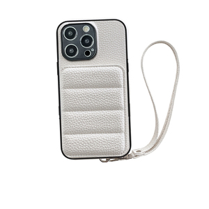 适用realme12pro真我GT2大师探索版手机壳11pro羽绒皮GT2pro插卡套10pro支架neo6se手提绳Q3简约风Neo闪速版