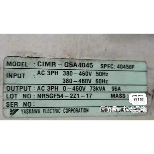 安川G5系列变频器主板ETC618331S1114YPL，议价商品