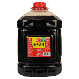 海天生抽酱油商用10.5L*2大桶整箱装炒菜凉拌调味汁鲜味黄豆酿造
