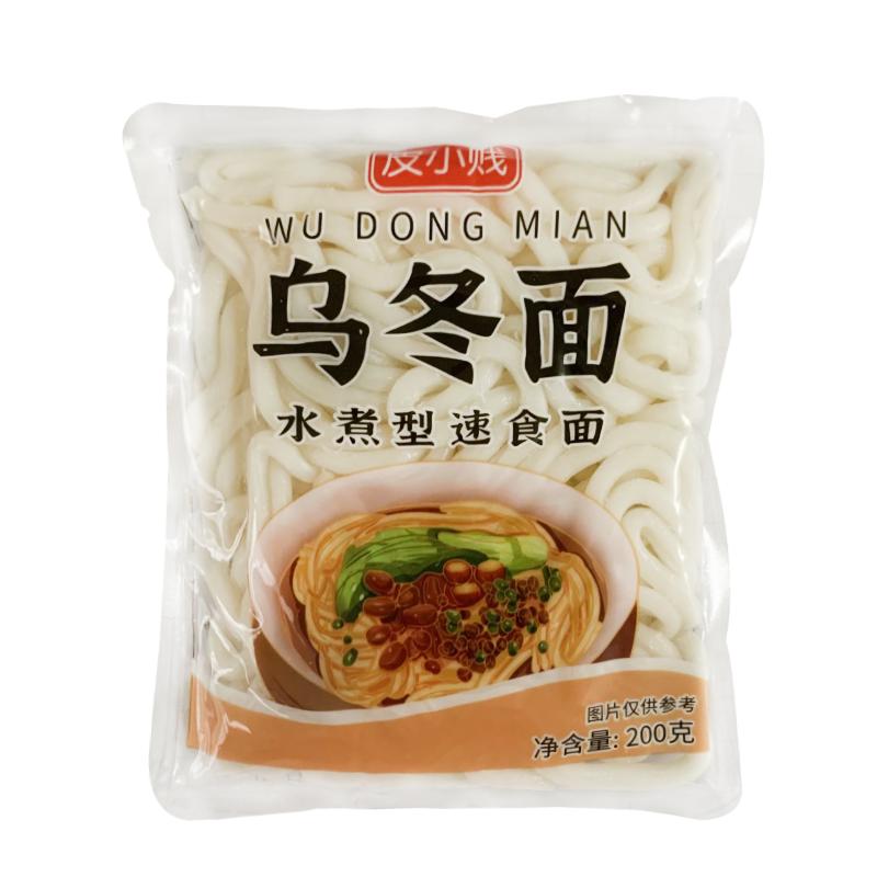 皮小贱非油炸日式乌冬面带酱