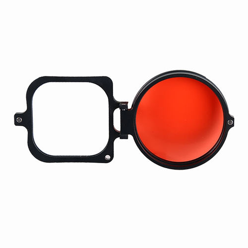 GoPro131211109876543潜水红色翻盖转接环滤镜原装防水壳配件