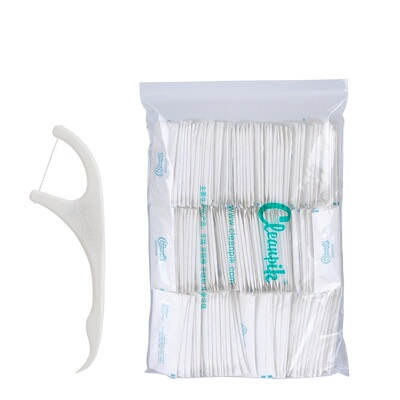 cleanpik方便携带500支牙线棒