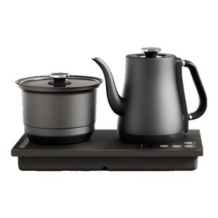 菲森客纯钛电茶炉煮茶器自动上下水烧水壶养生茶炉一体嵌入式茶台