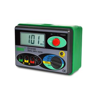 多一4100接地电阻测试仪地阻仪电阻表光伏防雷数字电阻测量仪摇表