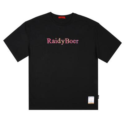 Raidy Boer/雷迪波尔【兔年限定】男女款夏镭射烫印棉短袖T恤7641