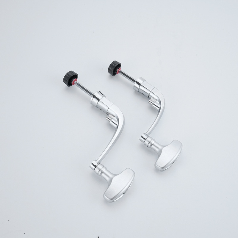 惠钓渔轮摇臂纺车轮渔具配件把握全金属手柄摇臂摇鱼线轮把柄摇