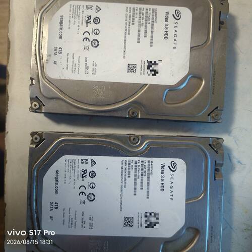 可维修议价  希捷4TB3.5寸机械ST4000VM000AF系列成色看有点使用