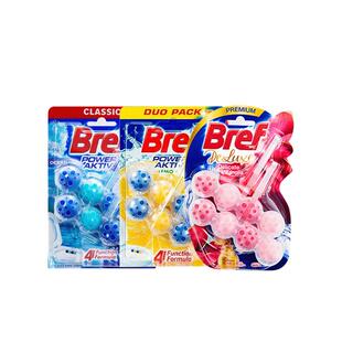 汉高Bref妙力洁厕球双挂柠檬清香悬挂式便捷清洁马桶卫生间去异味