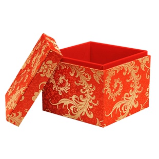 Fuyin特大凤冠盒 特大凤钗盒 结婚首饰盒 订婚首饰盒