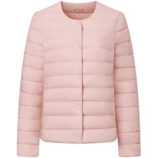 波司登奥莱25秋季新款女短款新年居家羽绒服外套圆领保暖搭配大衣