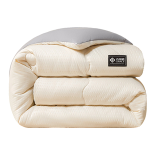 洁丽雅抗菌冬季被子被芯2025新款泡泡纱保暖被褥宿舍单双人空调被