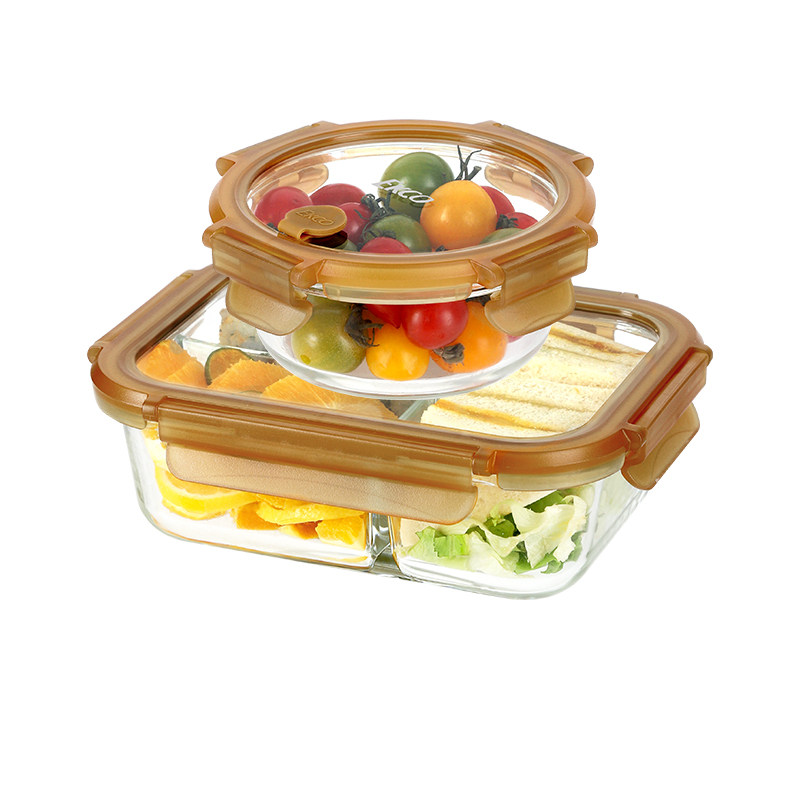 EKCO康宁玻璃保鲜盒食品级