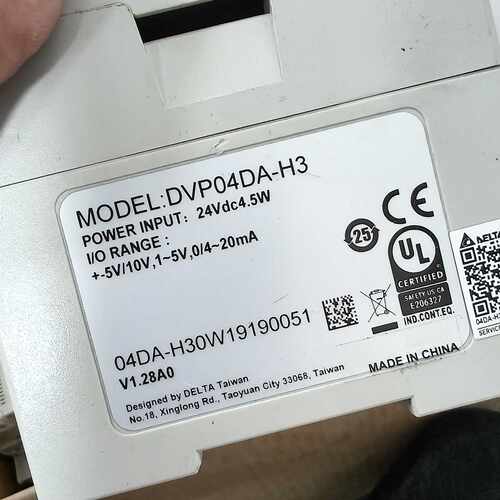 议价Delta Plc Analog Input/Output Expansion Modules Are In E