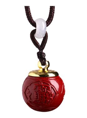 朱砂吊坠女空心瓶可打开