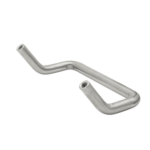 304不锈钢拉手双折弯实心白钢配电箱抽屉焊接工业把手提手可定制