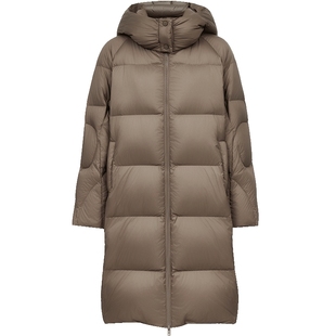 Vero Moda奥莱羽绒服女2025冬季新款90白鸭绒连帽长款羽绒服百搭