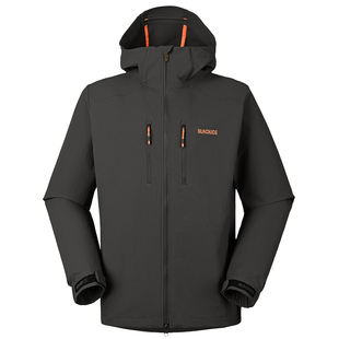 黑冰户外软壳衣男新款防风防泼耐磨轻量登山徒步夹克透气外套2502