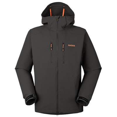 黑冰轻量透气防风耐磨软壳衣