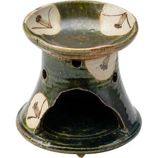 同合日本进口藏珍手工烤茶炉日式复古侘寂风茶器茶具茶香烘烤炉子