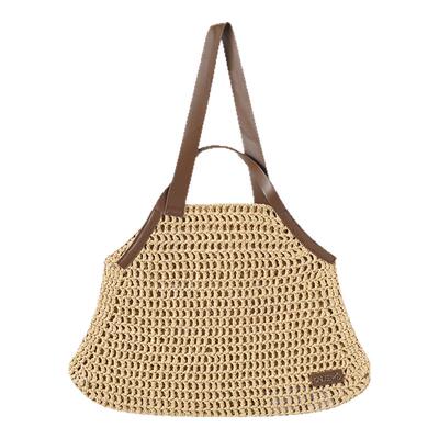 镂空编织网兜手提包单肩斜挎包