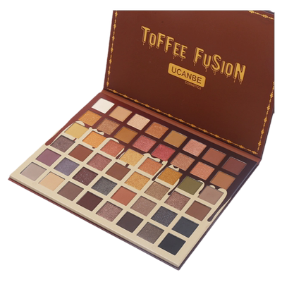 暖棕橘棕秋冬眼影盘焦糖巧克力色