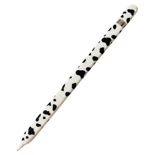 歌丽亚半透明分段式超薄硅胶笔套适用苹果Apple Pencil二代防摔防滑笔握平板一代果冻牛奶纹系列电容手写笔套