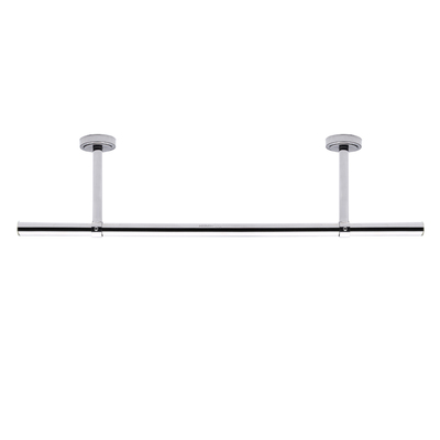 不锈钢32mm阳台顶装固定式凉衣杆