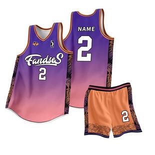 篮球服套装男定制美式比赛训练队服学生个性篮球衣青少年背心订做