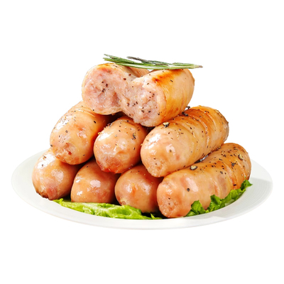 鸡肉肠鸡胸肉肠即食健身代餐饱腹减0低脂热量肥早餐轻主食零食品