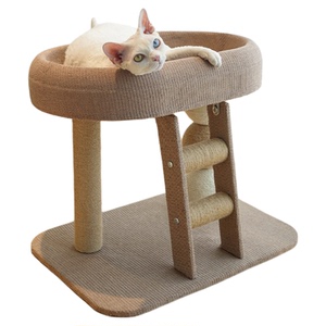 剑麻小型猫爬架猫窝一体玩具