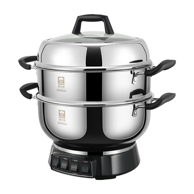 康巴赫316L不锈钢多功能电热锅