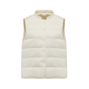 2025秋冬新款宽松立领马甲背心内胆外穿羽绒服女百搭时尚短款外套