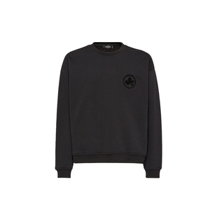 【4折】DSQUARED2/D2次方  男士休闲宽松圆领套头卫衣上衣