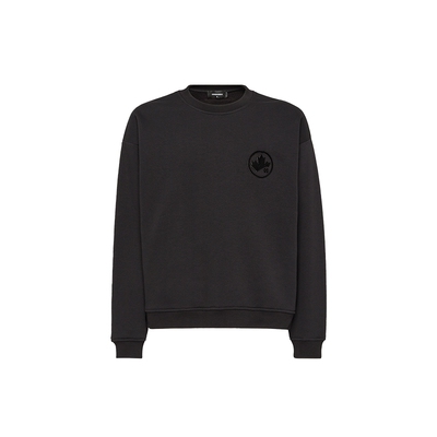 【4折】DSQUARED2/D2次方  男士休闲宽松圆领套头卫衣上衣