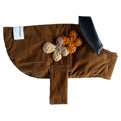 MIU系同款人宠亲子装灯芯绒棉衣